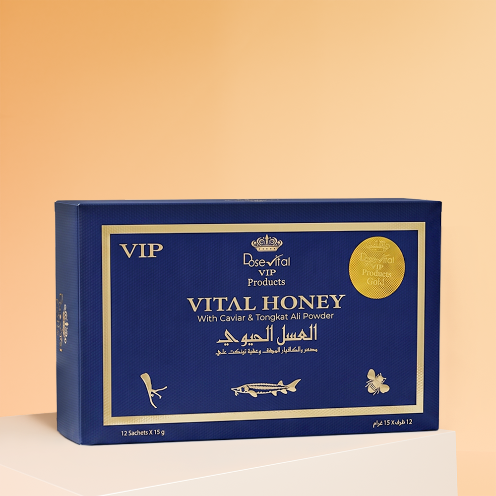 Vital Honey – Premium Herbal Energy Honey Pack